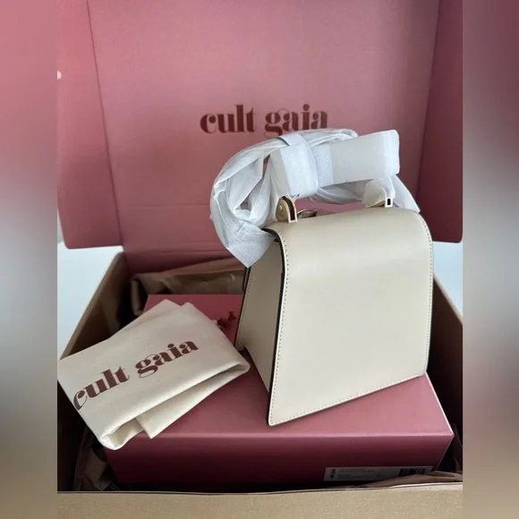 Cult Gaia EMILIA MINI BAG - Alabaster NWT - Picture 4 of 8